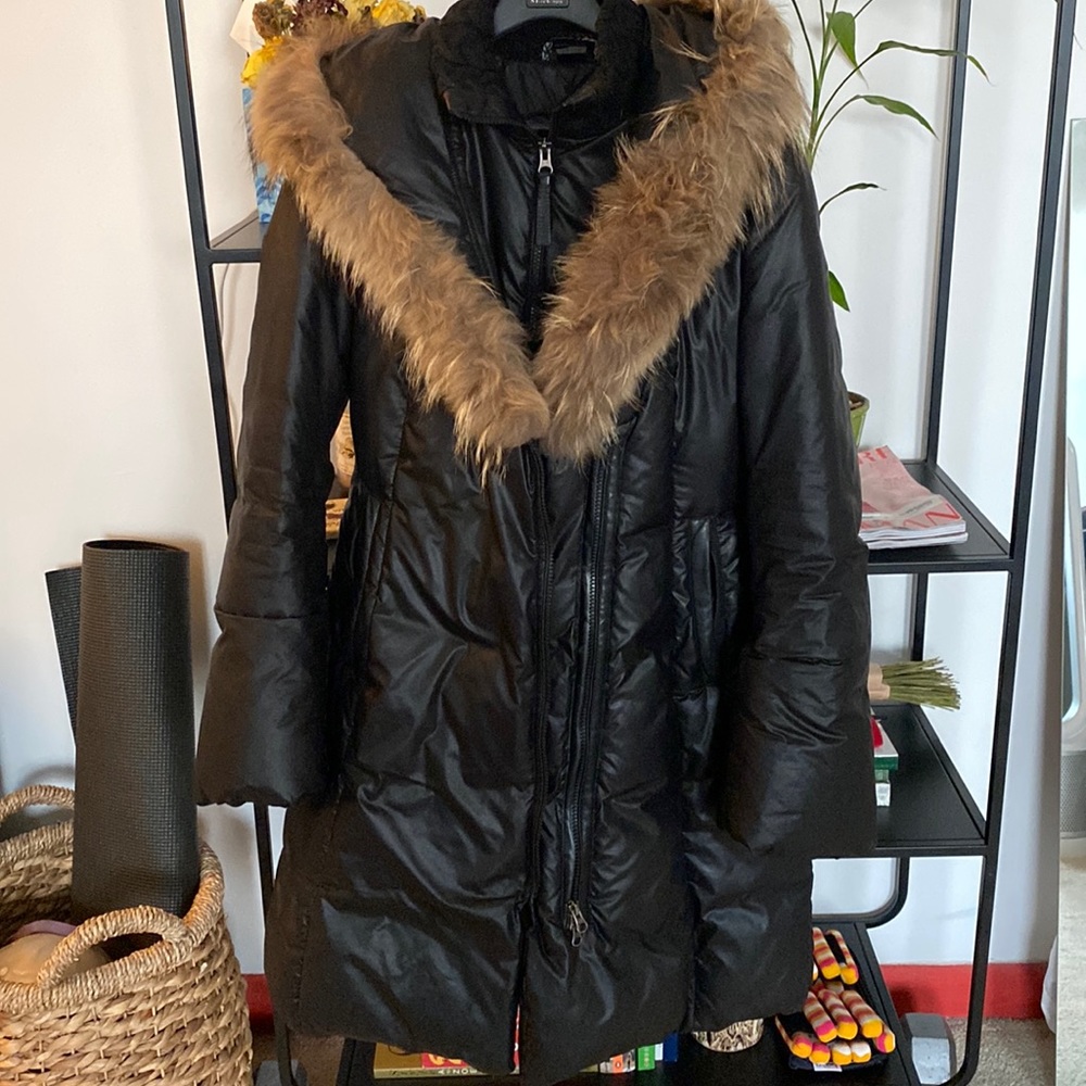 Mackage bell sleeves down coat